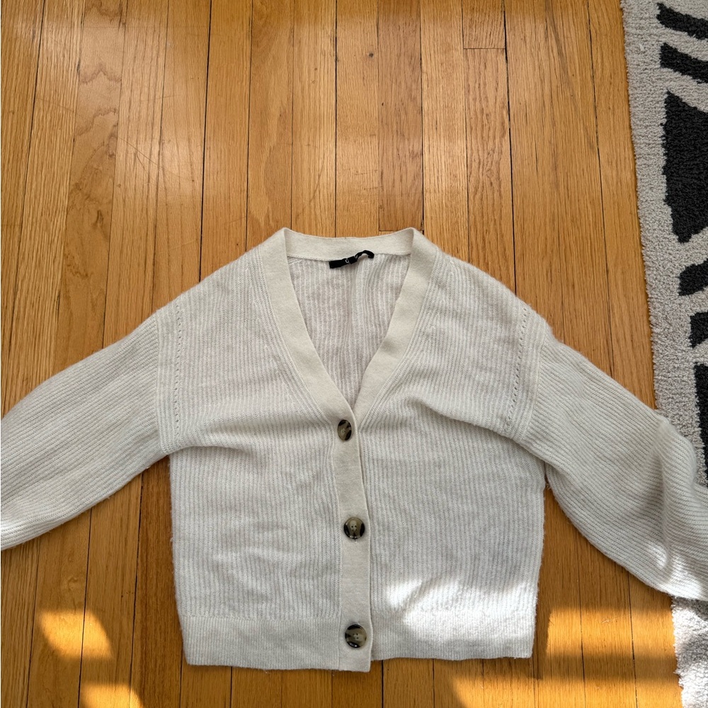 Quince Cream Women's Cardigan Sweater
